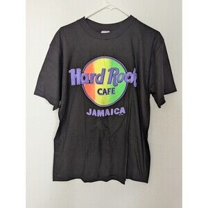 Vintage Hard Rock Cafe Jamaica Zig Zag Shirt  Size Medium Single Stitch Shirt